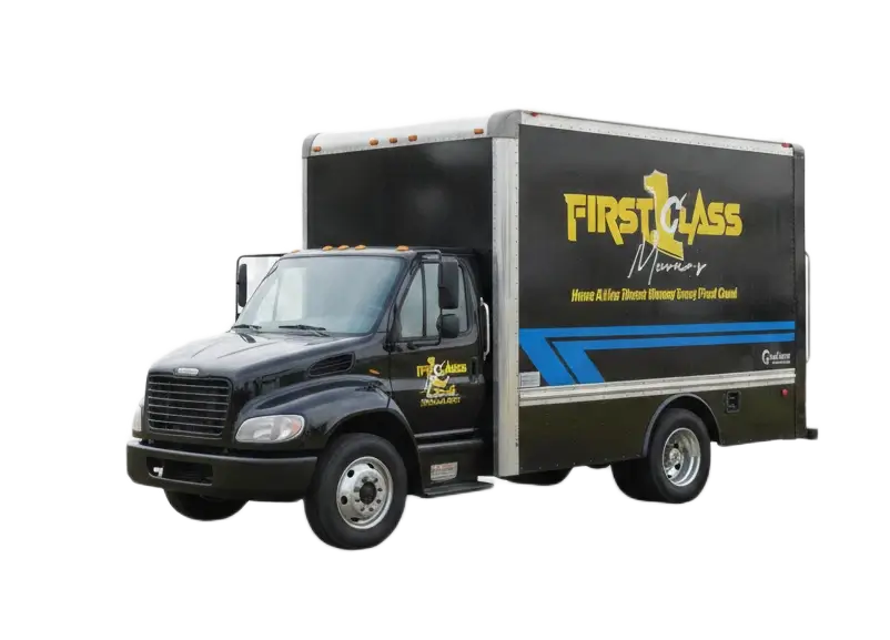 image of the truck of First class movers