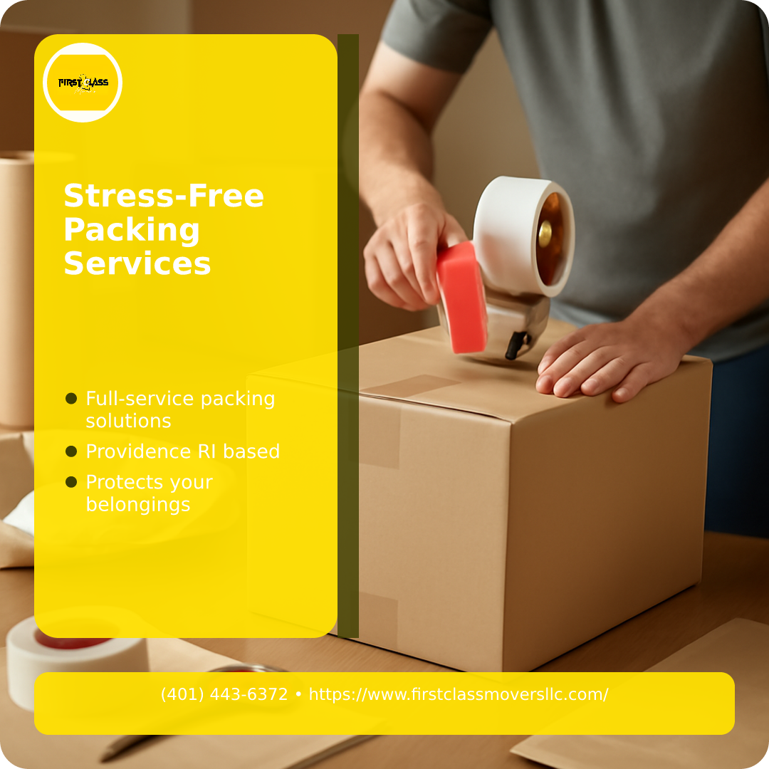 Illustration for Full-Service Packing Solutions in Providence RI: Protecting Your Belongings