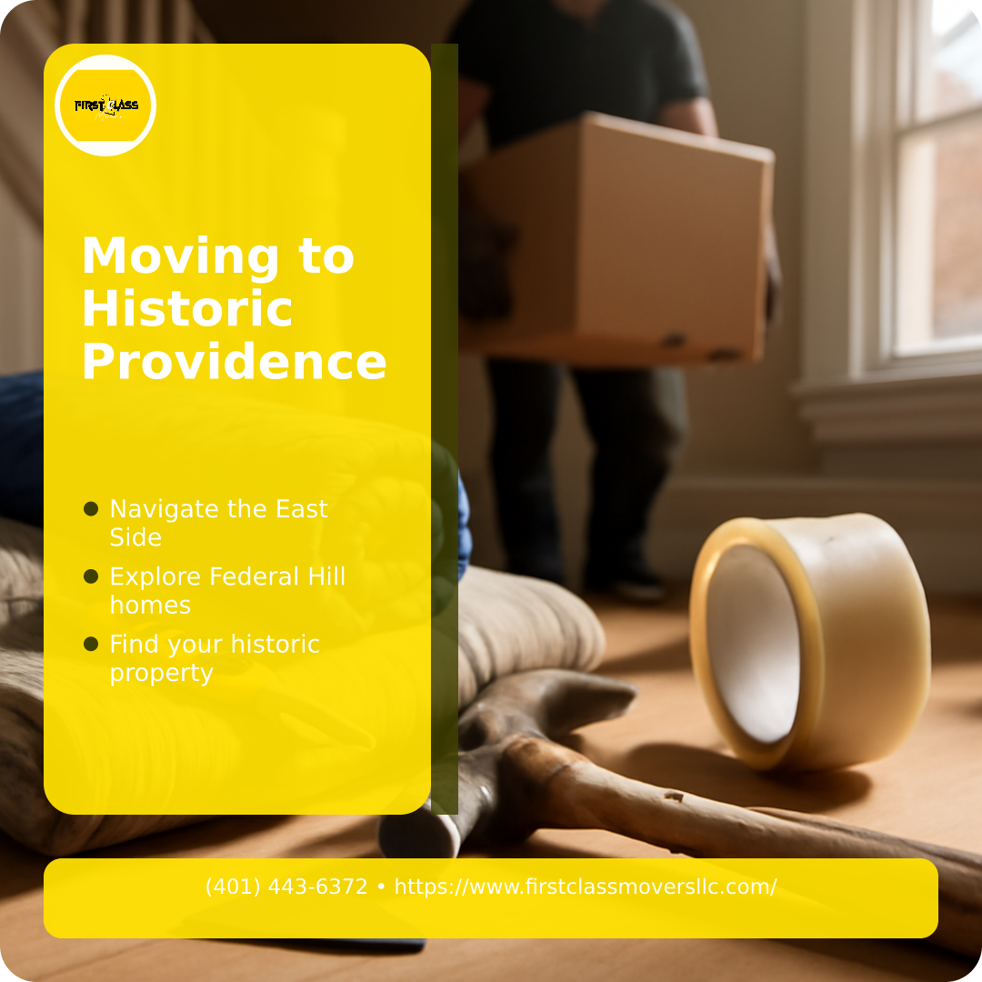 Illustration for Moving to Historic Providence: Navigating East Side & Federal Hill Homes