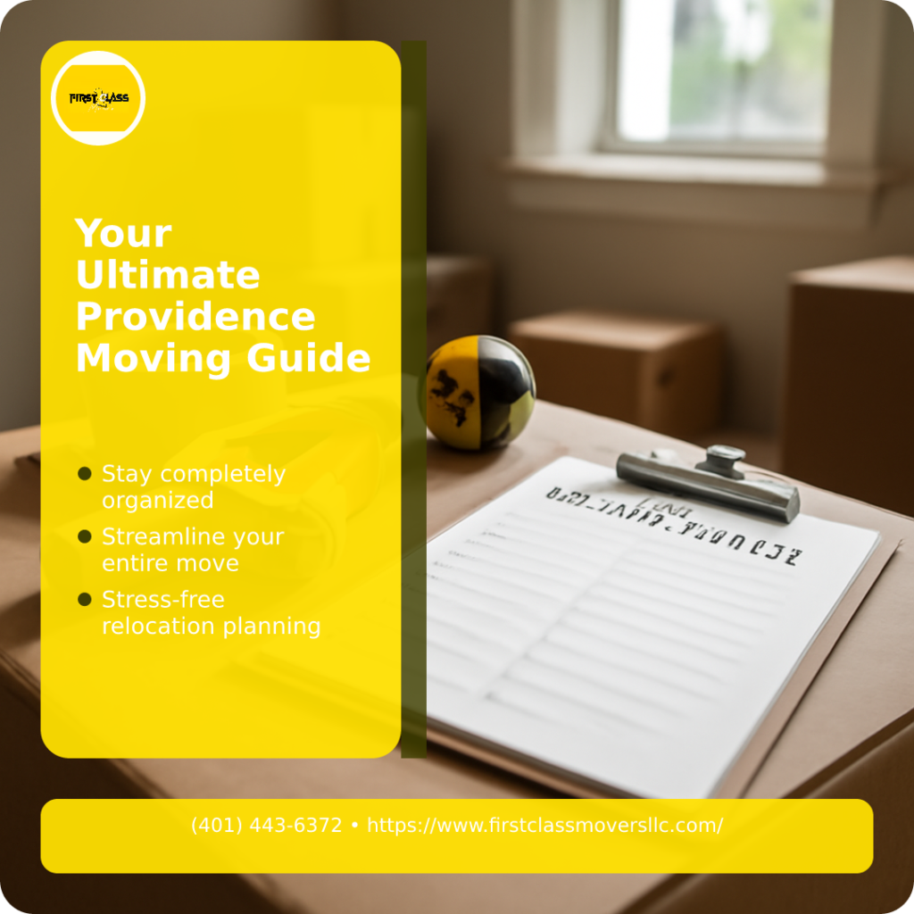Illustration for The Ultimate Providence Moving Checklist: Your Step-by-Step Relocation Timeline
