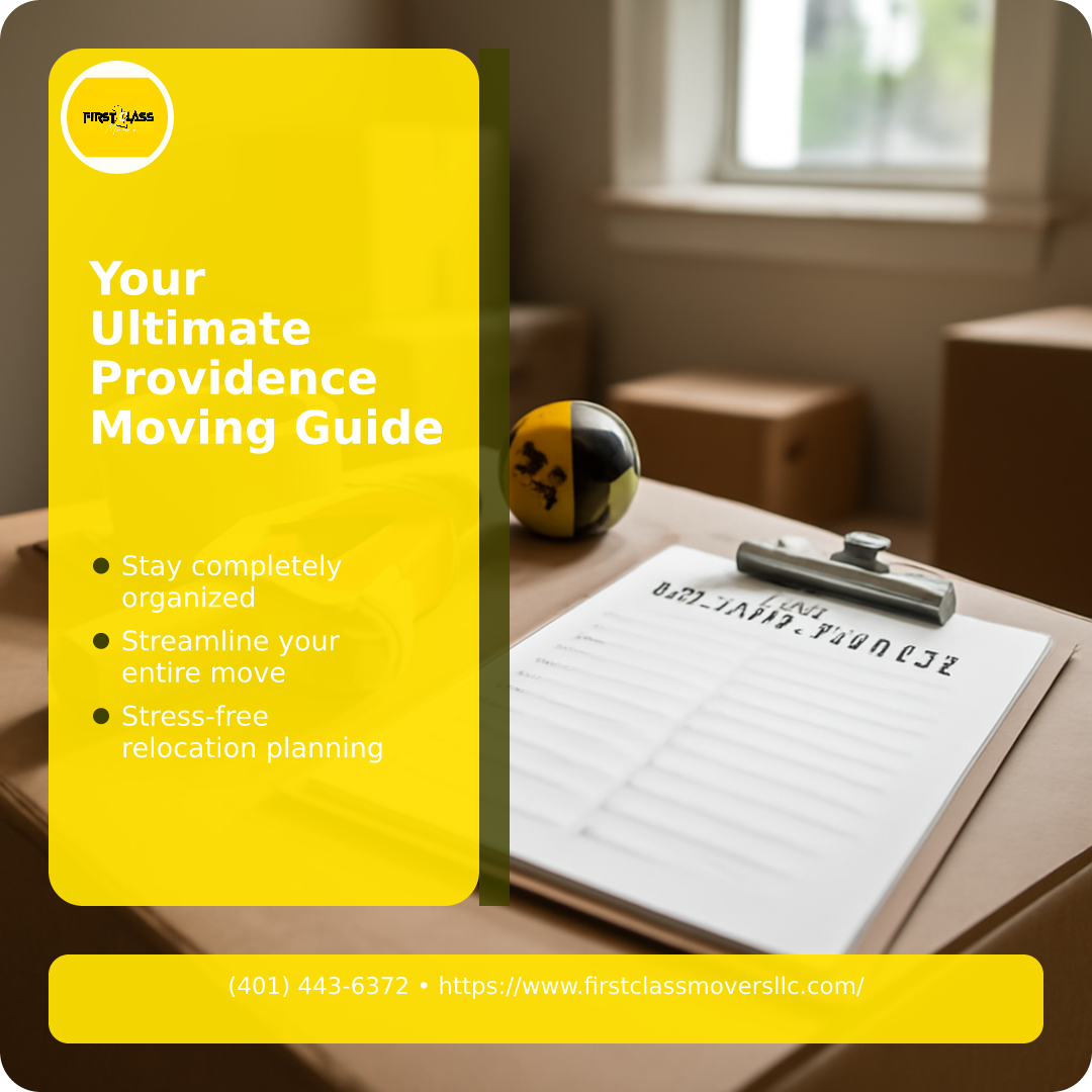 Illustration for The Ultimate Providence Moving Checklist: Your Step-by-Step Relocation Timeline