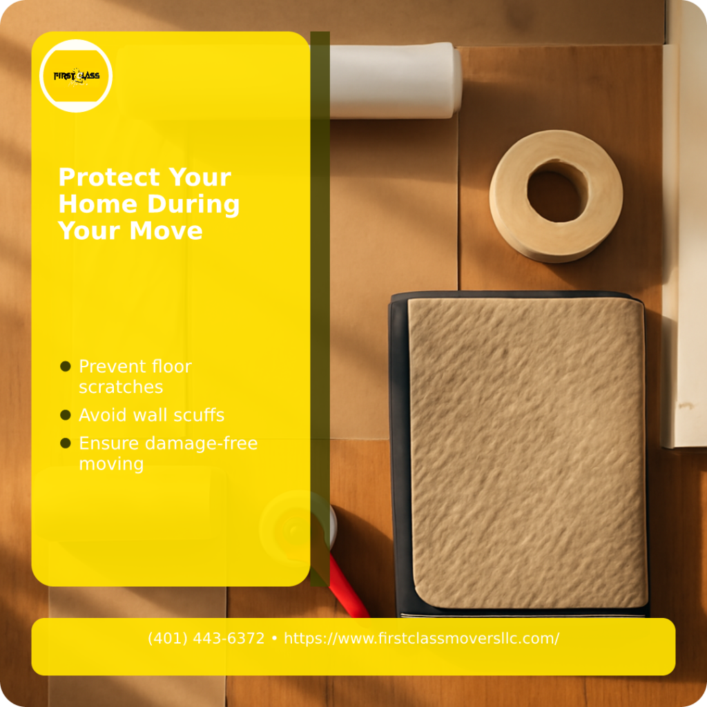 Illustration for How to Prevent Floor and Wall Damage During a Home Move